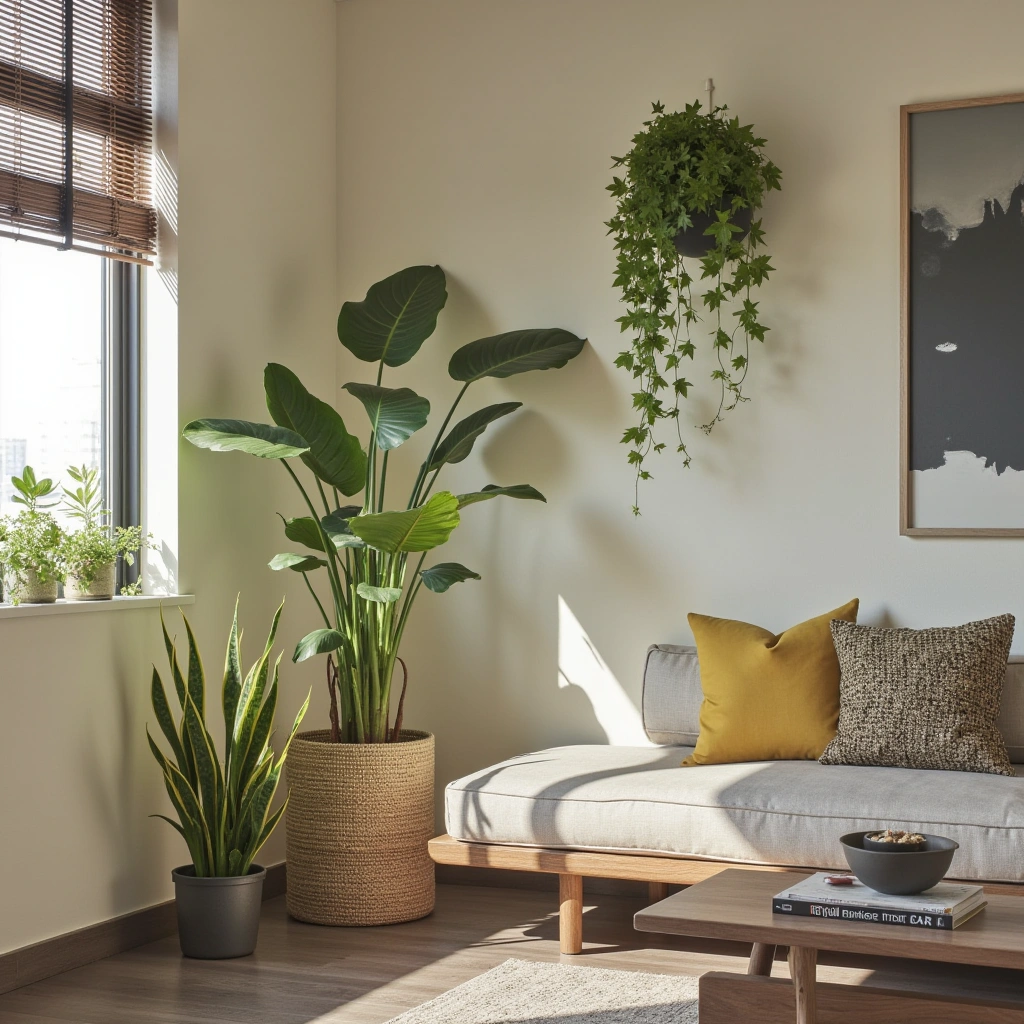 8. Indoor Plants: Bring Life and Freshness