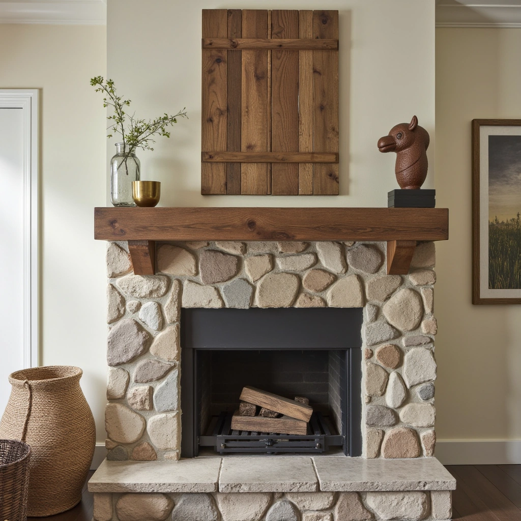 2. Rustic Charm with Natural Elements