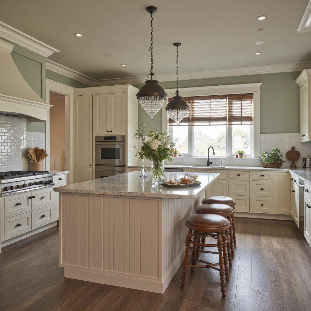 11. Vintage Cabinets in Open-Plan Kitchens