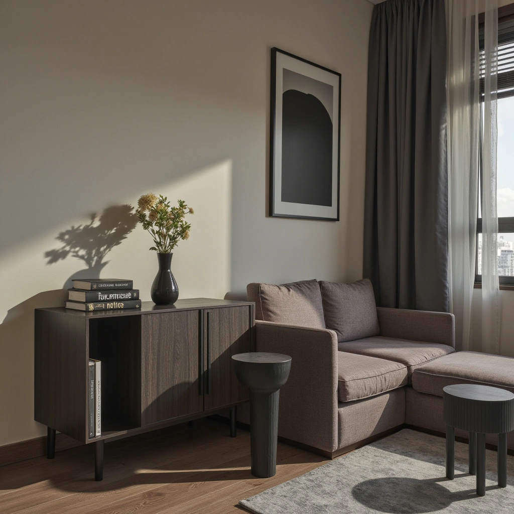 11. Black Side Tables for Function and Style