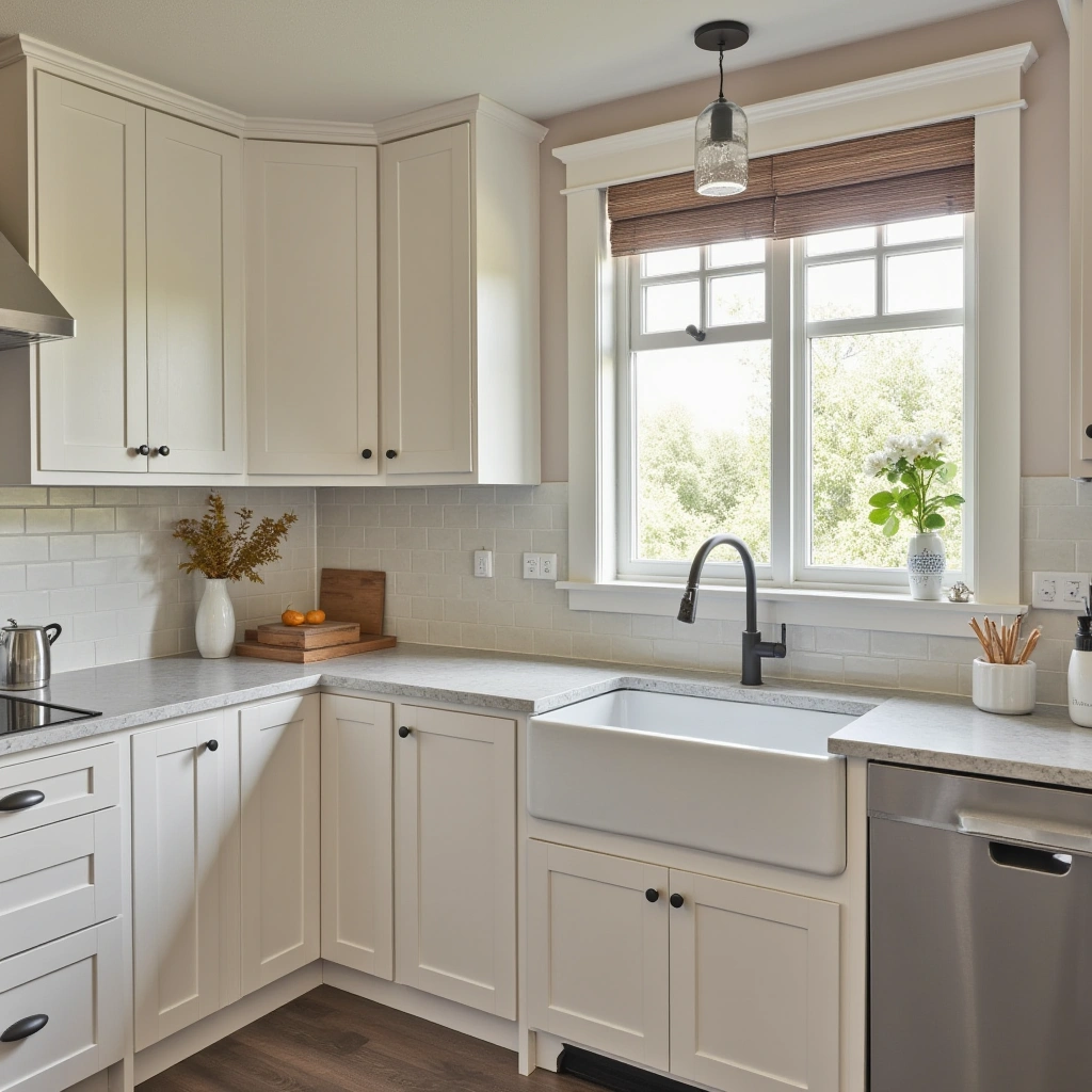 7. Shaker-Style Cabinetry