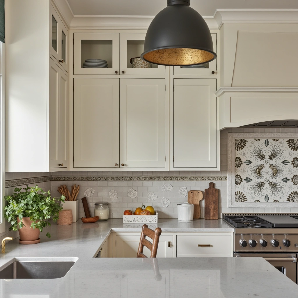 8. Bold Backsplash Patterns