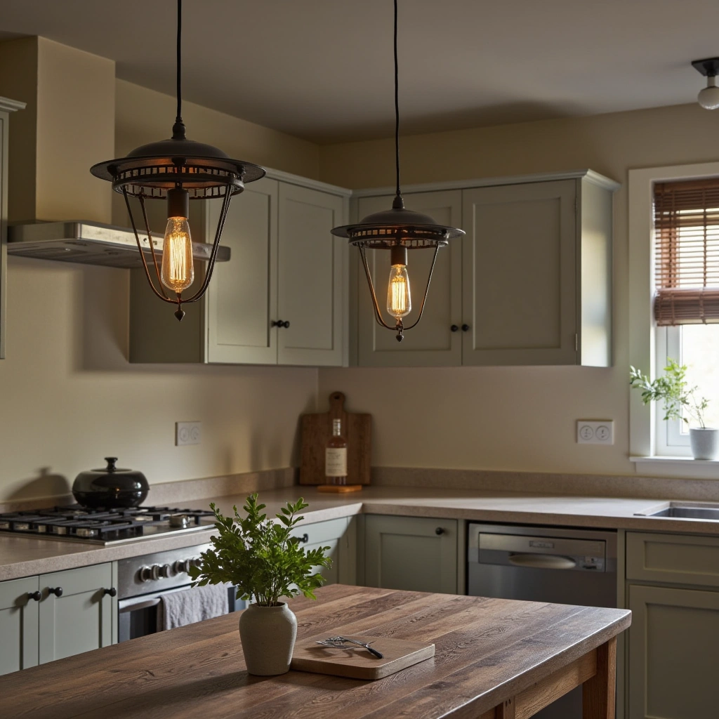 7. Vintage Lighting Fixtures