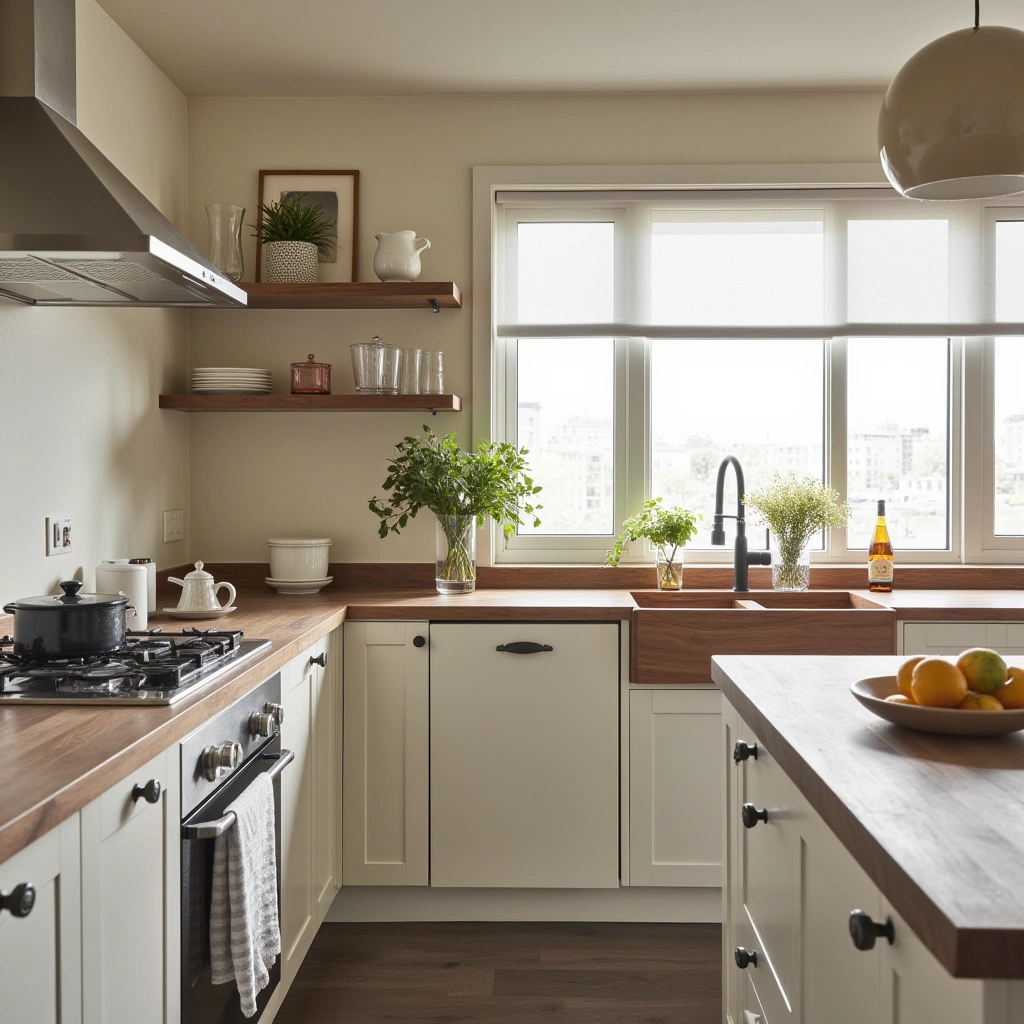 8. Butcher Block Countertops