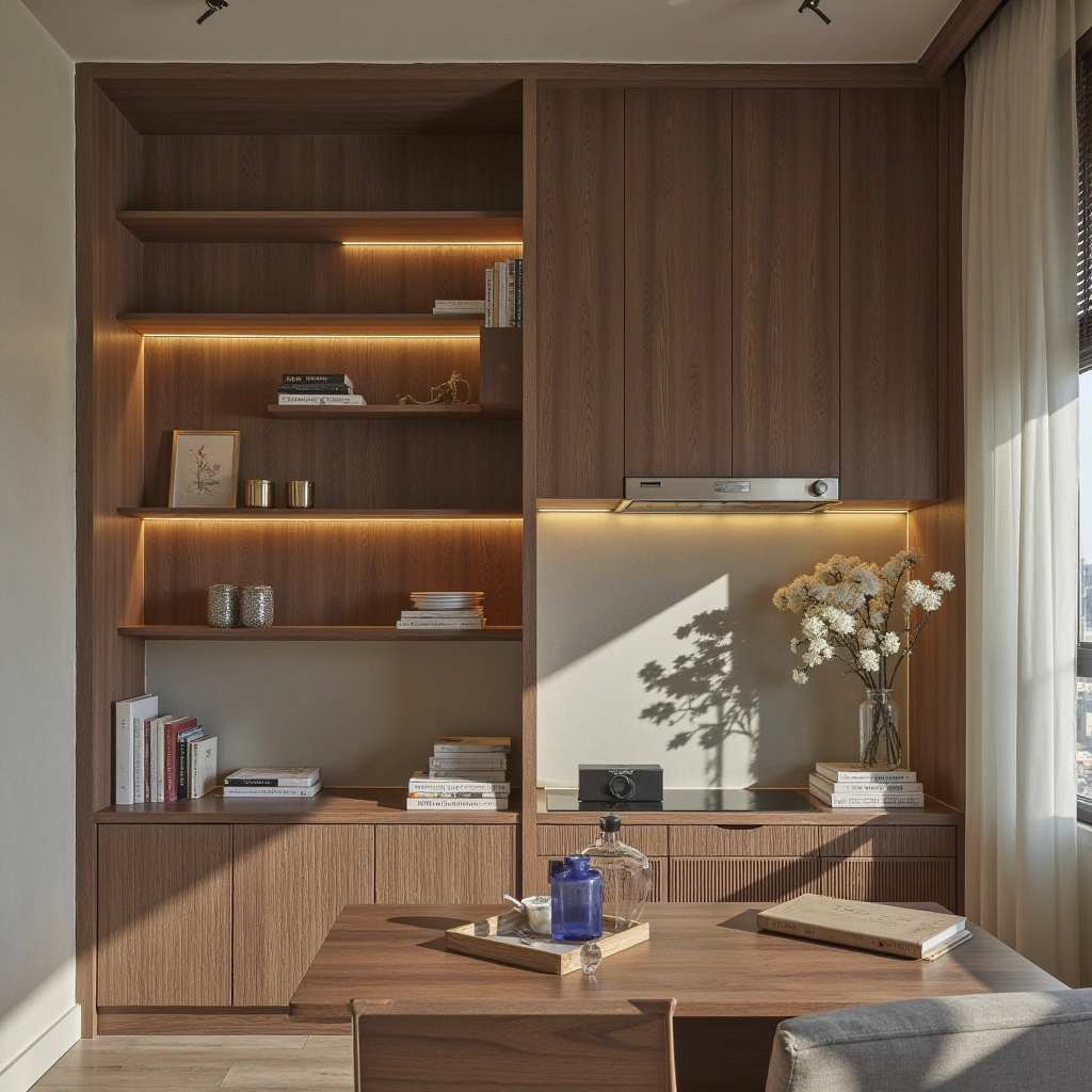 10. Mixed Wood Tones for Dynamic Texture