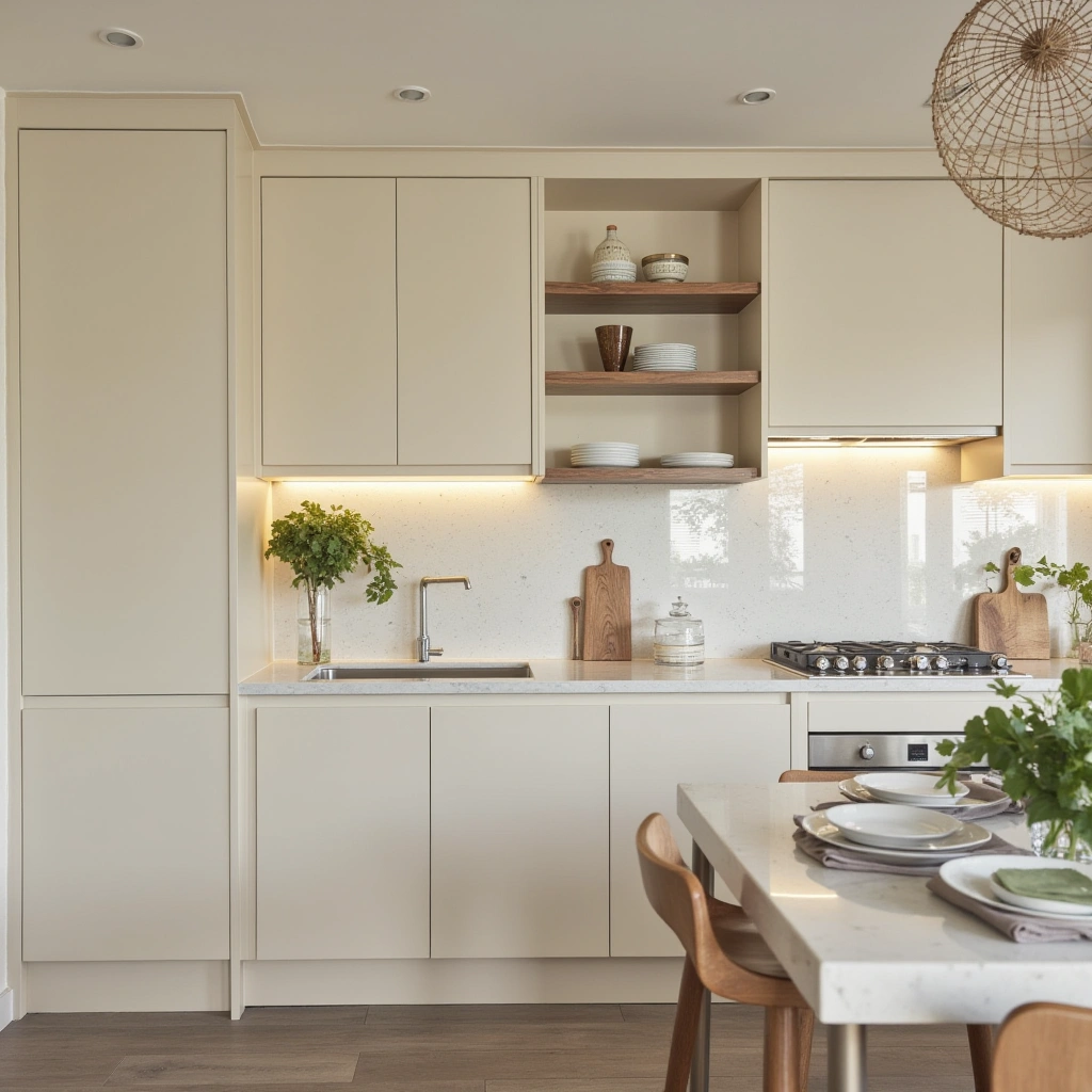 Why Choose Creamy Kitchen Cabinets?