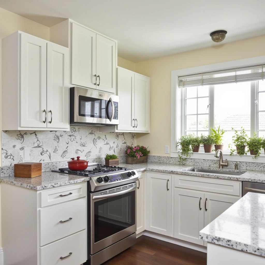 6. Use Contact Paper on Countertops