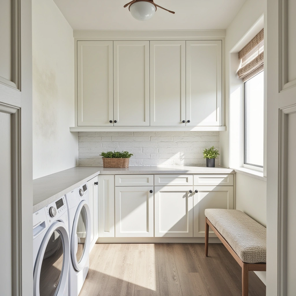 8. Classic White Cabinets for a Timeless Look