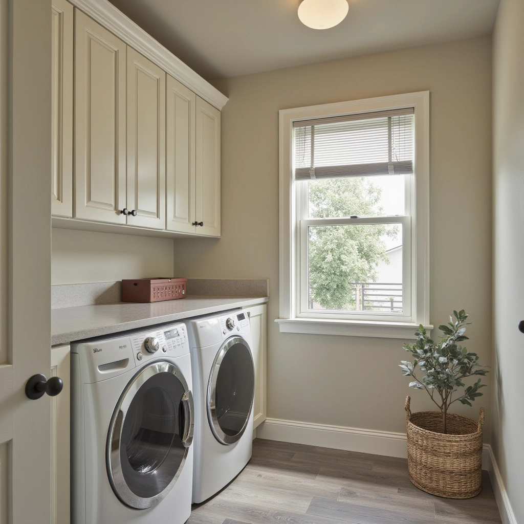 10. Custom Built-In Cabinets for a Seamless Finish