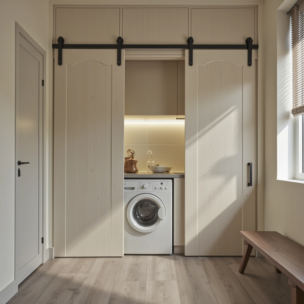 4. Sliding and Pocket Doors to Save Space