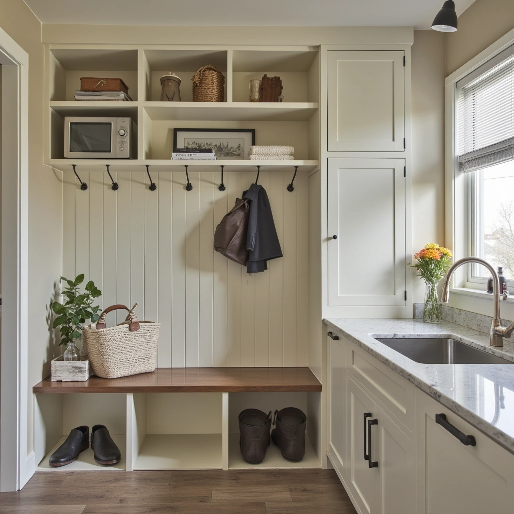 5. Multi-Functional Laundry and Mudroom Combo