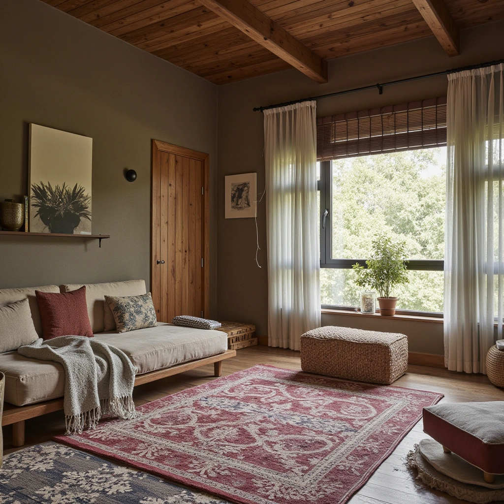 10. Use Layered Rugs for Warmth and Texture