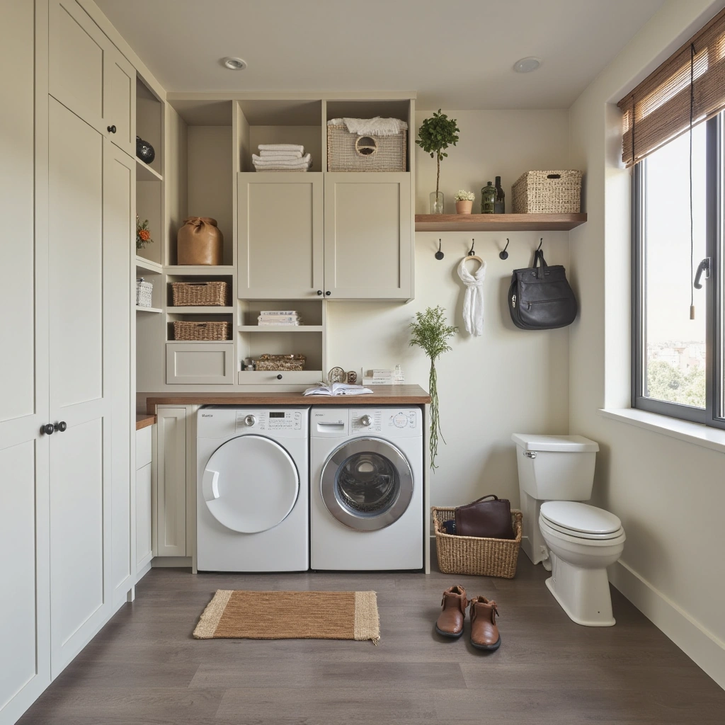 Why Choose a Mudroom and Laundry Room Combo?