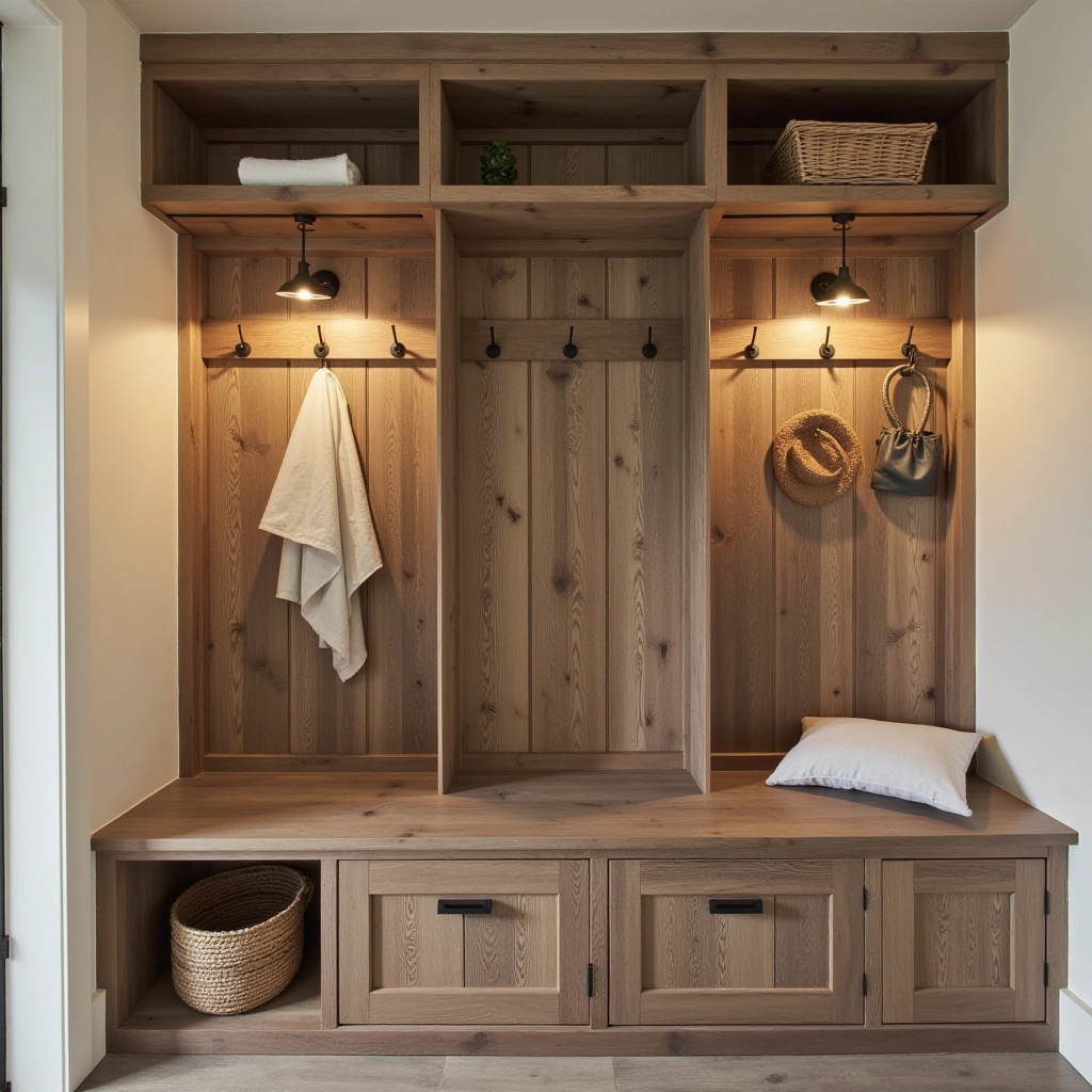 5. Rustic Charm with Reclaimed Wood and Vintage Fixtures