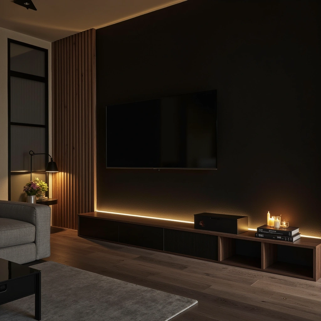 3. Moody Lighting Layers to Set the Tone