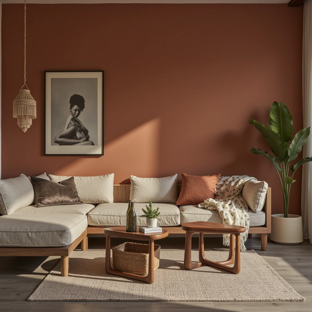 1. Earthy Tones and Natural Textures