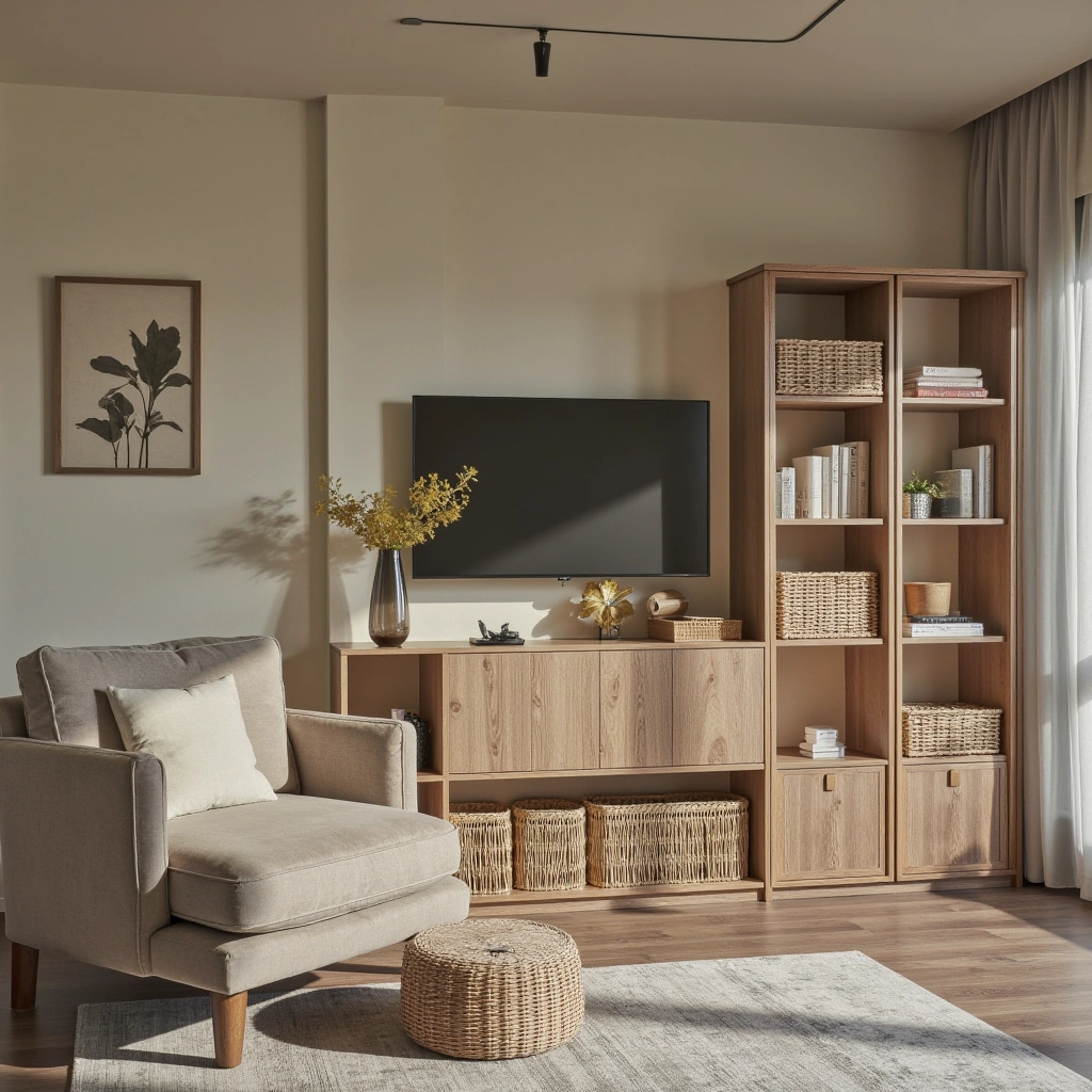 8. Stylish Storage Solutions