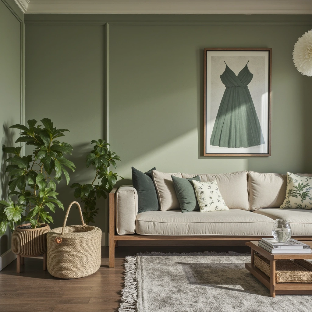 9. Incorporate Indoor Plants for Freshness and Texture