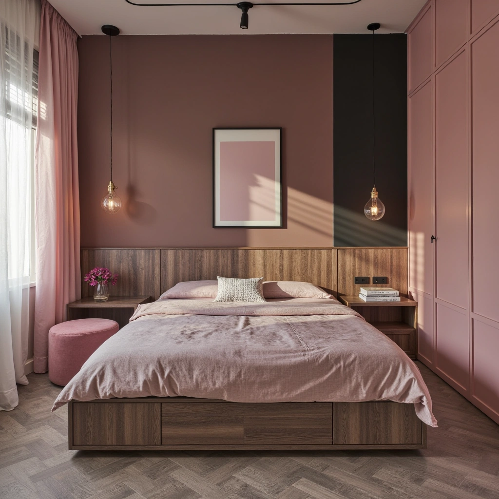 Why Pink And Black Rooms Work So Well