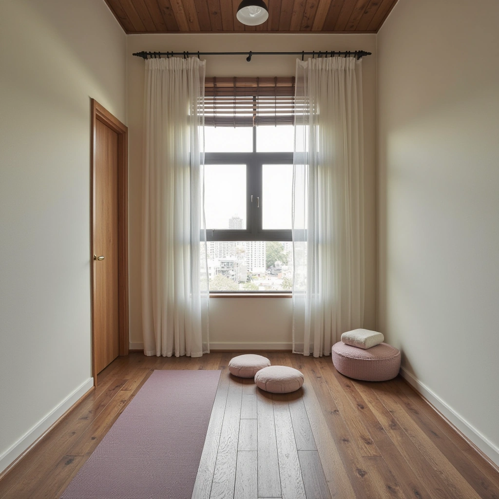 2. Serene Yoga Nook