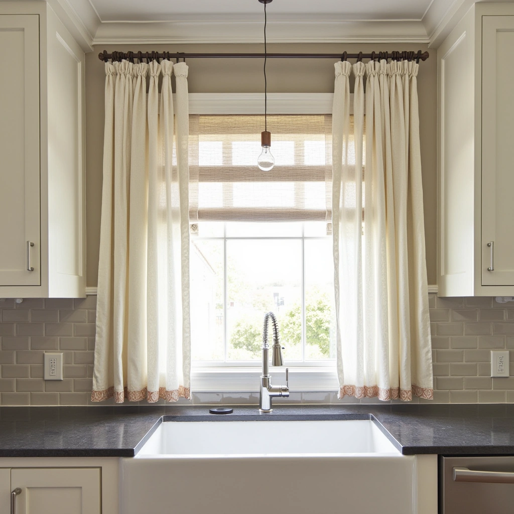 A Quick Chat About Kitchen Curtains Above Sink