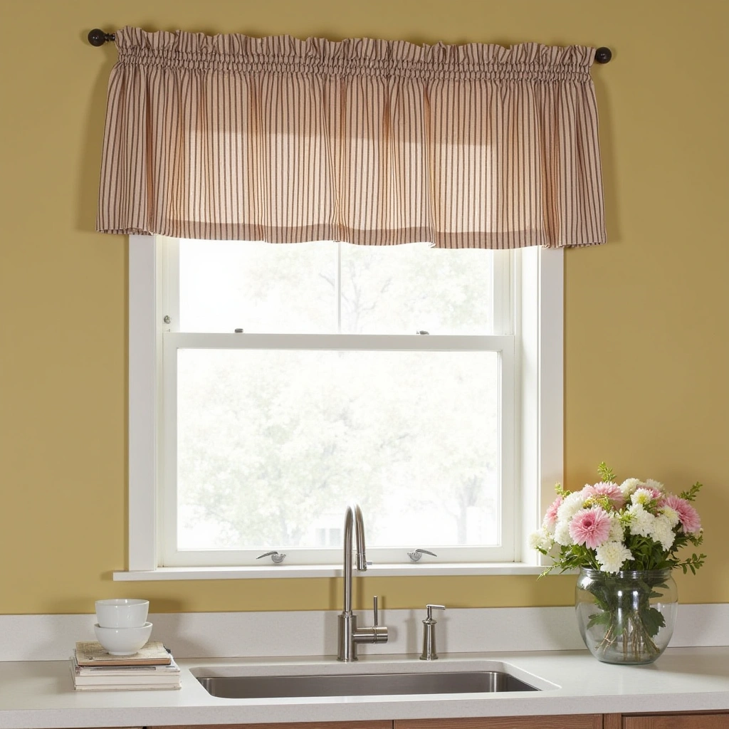 3. Vibrant Valances: Pop of Color and Personality
