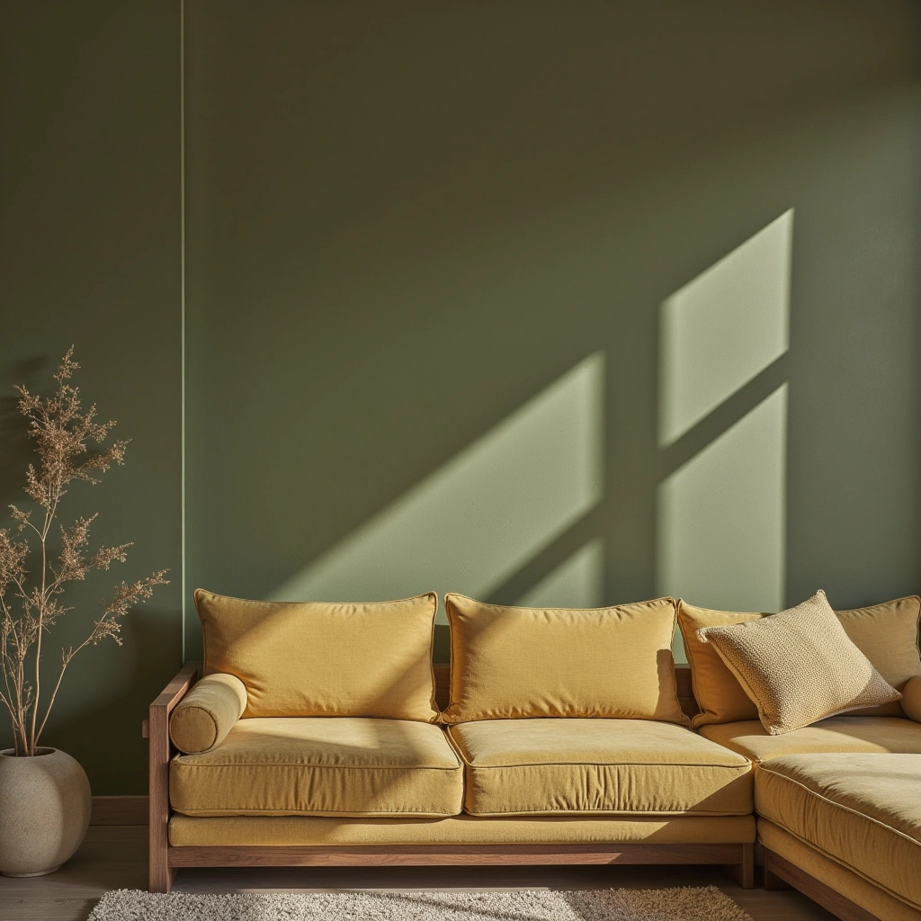 11. Olive Green: Natural Warmth