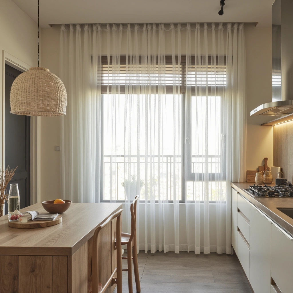 2. Sheer Curtains for Airy Elegance