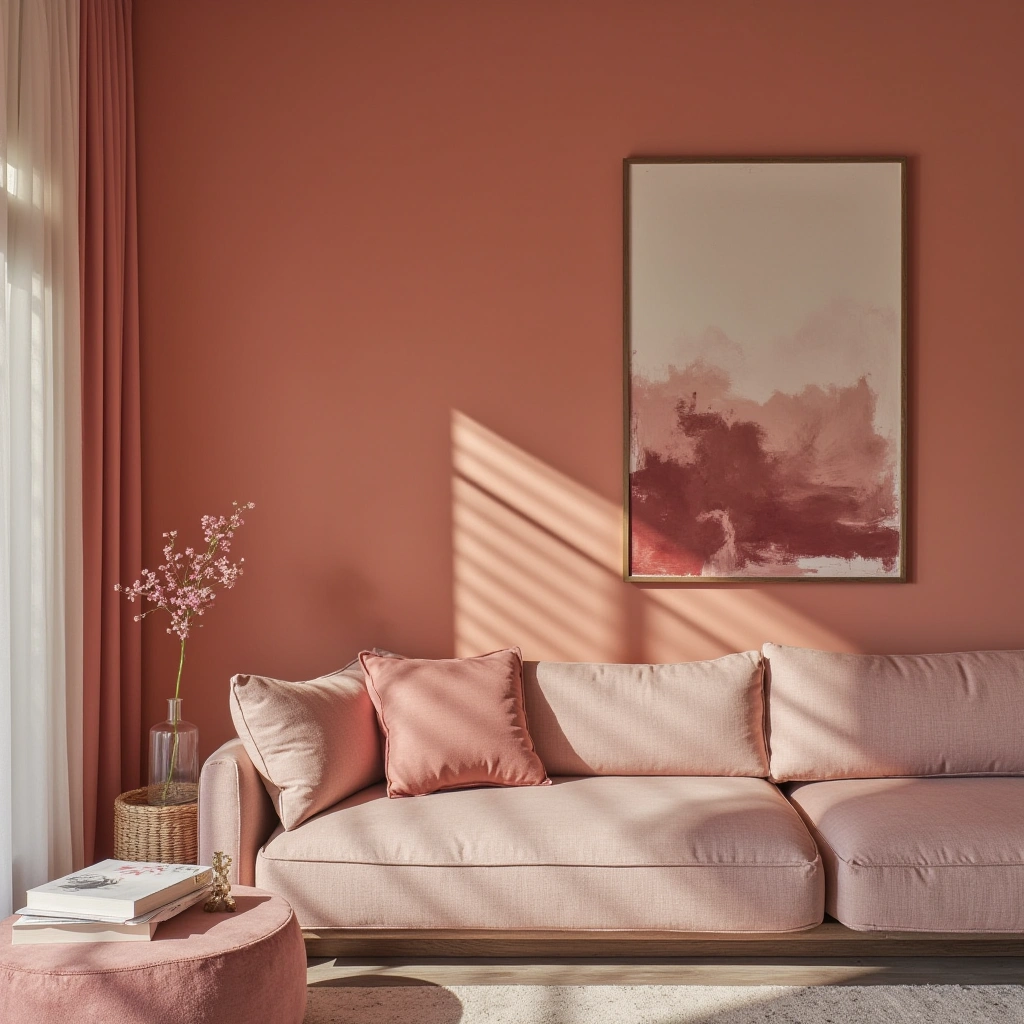 4. Coral Pink: Fresh and Uplifting